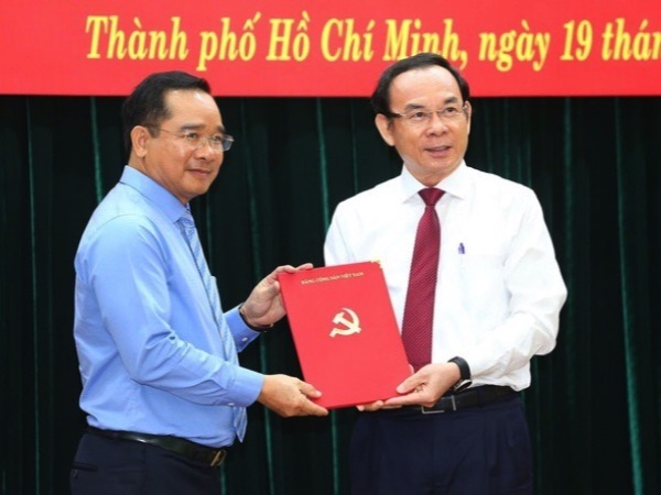 Ông Nguyễn Văn Được giữ chức Phó Bí thư Thành ủy TP HCM