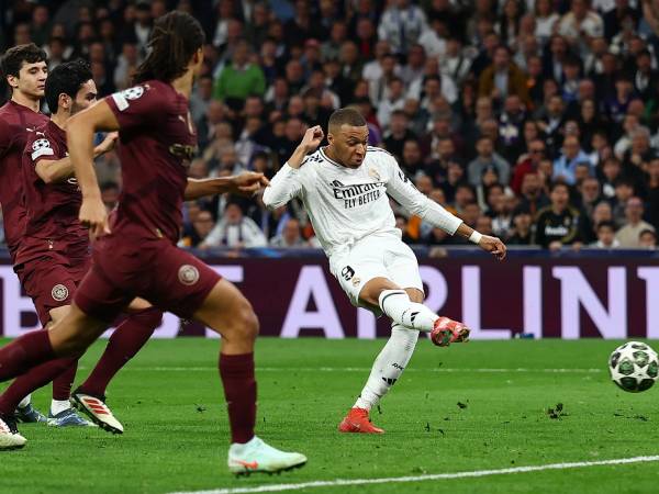 Mbappe lập hat-trick, Real Madrid tiễn Man City rời Cup C1
