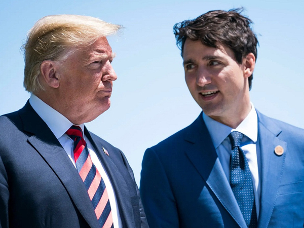 Ông Trump lại khẩu chiến với ông Trudeau vì đề xuất sáp nhập Canada vào Mỹ