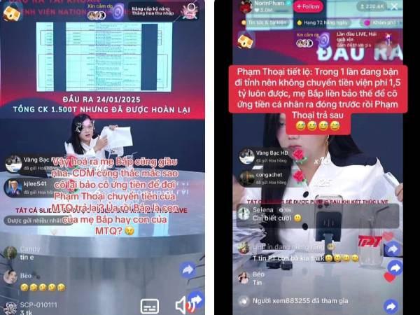 Cư dân mạng dậy sóng sau phiên livestream sao kê của Phạm Thoại
