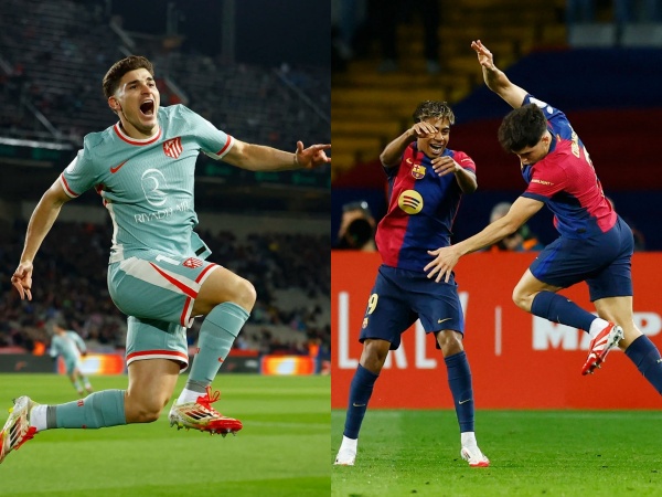Barca và Atletico cầm chân nhau ở trận cầu 8 bàn thắng