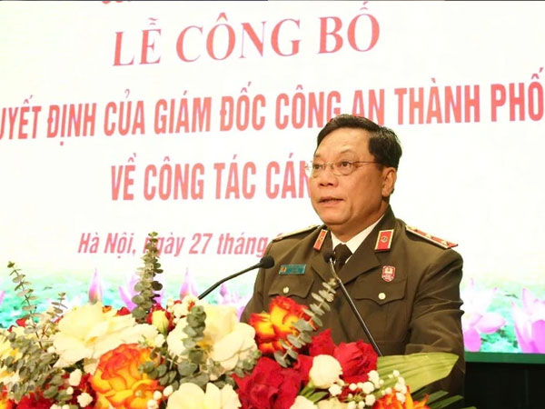 Hà Nội không còn công an cấp huyện từ 1/3