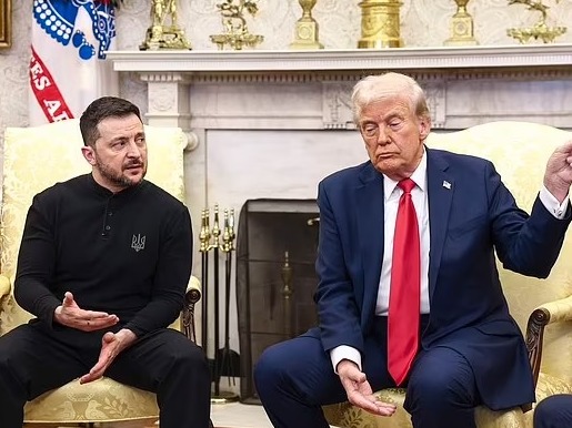 Ông Trump tỏ thái độ bất ngờ khi thấy ông Zelensky không mặc vest: Báo Anh công bố tình tiết hé lộ sự thật