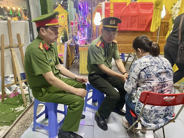 Thăng cấp bậc hàm vượt bậc cho chiến sĩ cảnh sát cơ động hi sinh ở Vũng Tàu
