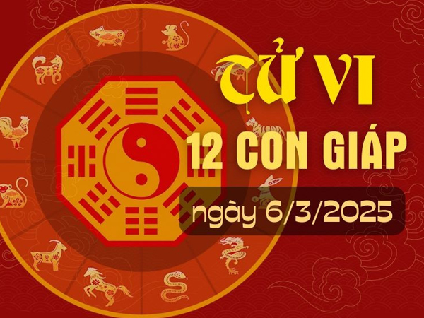 Tử vi thứ Năm ngày 6/3/2025 của 12 con giáp: Sửu may mắn, Dần có duyên lành
