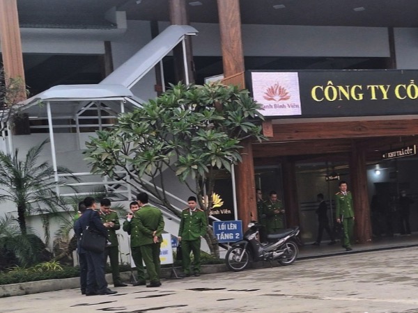 Công an xuất hiện tại Thanh Bình An Lạc Viên sau vụ tố ép mua hũ tro cốt giá cao