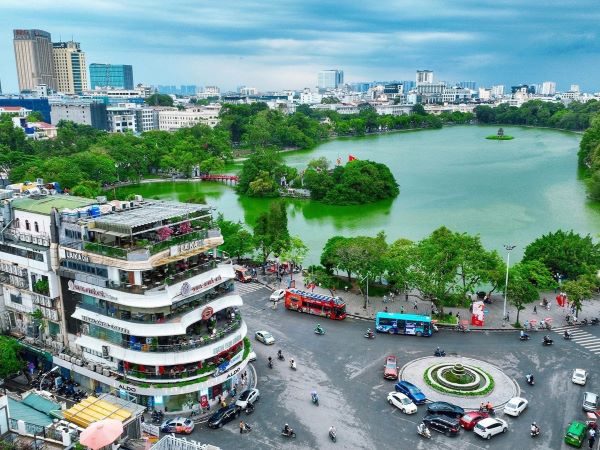 Hình ảnh loạt cơ quan phải di dời để mở rộng không gian phía Đông hồ Hoàn Kiếm