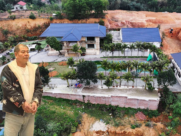 Cận cảnh biệt phủ của giang hồ Tuấn 'trắng' vừa bị bắt