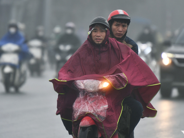 Dự báo thời tiết 10/3/2025: Miền Bắc trời rét, Nam Bộ mưa giông chiều tối