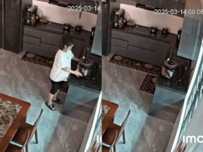 Hãi hùng cảnh tượng nồi áp suất điện 'nổ như bom' trong bếp, nhiều người tái mặt cảnh báo