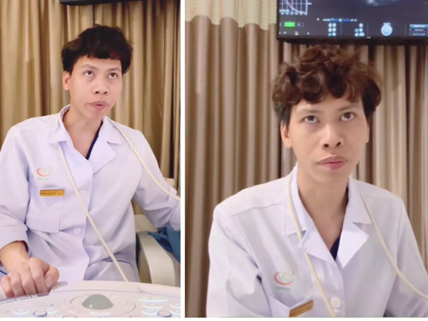 Biểu cảm 'chấn động' của bác sĩ siêu âm thai hot TikTok, ngày nào dân mạng cũng phải ghé kênh cùng hội chẩn mấy ca