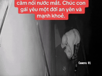 Camera ghi lại khoảnh khắc bé gái bị bỏ rơi trong đêm, lời chia sẻ của chủ nhà càng nhói lòng