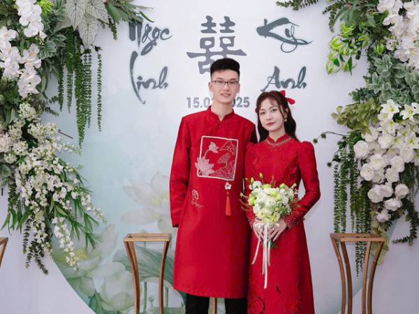 Chàng trai Thái Nguyên lấy vợ cách nhà 10m, đám cưới có nhiều chuyện thú vị