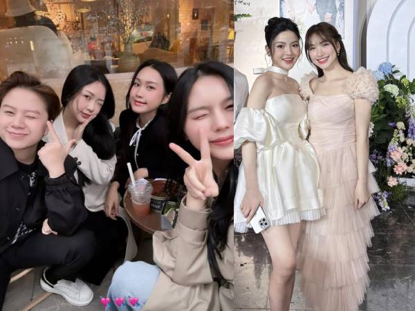 Hội bạn thân quyền lực làng WAG Việt xinh đẹp hội ngộ: Thiếu Hoà Minzy, vì sao không có Chu Thanh Huyền?