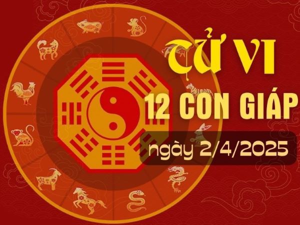 Tử vi 12 con giáp hôm nay - thứ 4 ngày 02/04/2025: Sửu thăng hoa, Ngọ kiệt sức