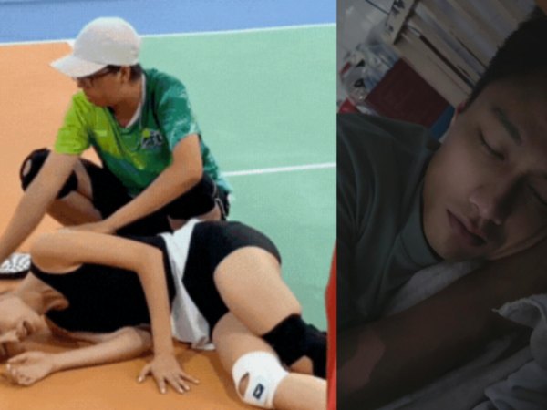 Mạc Hồng Quân mất ngủ chăm Kỳ Hân chấn thương nặng vì pickleball, chân dài V-biz xúc động trong đau đớn