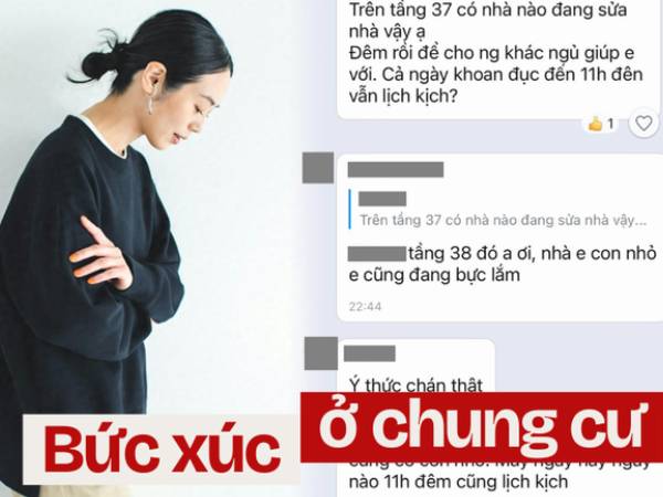 Đoạn tin nhắn tiết lộ nỗi ám ảnh của nhiều người khi ở chung cư: Nửa đêm vẫn bị hàng xóm 'gõ vào đầu'