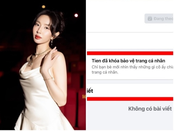 NÓNG: Hoa hậu Thuỳ Tiên chính thức khoá sạch tất cả các trang MXH