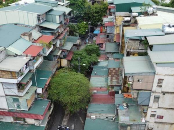 Khu tập thể Nghĩa Tân có thể thành cao ốc 55 tầng