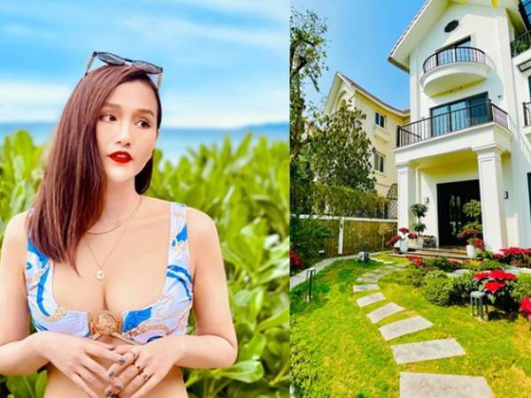 Nữ diễn viên sở hữu biệt thự 600m2 ở khu đắt đỏ Hà Nội, 10 siêu thị đông khách, được chồng cưng chiều