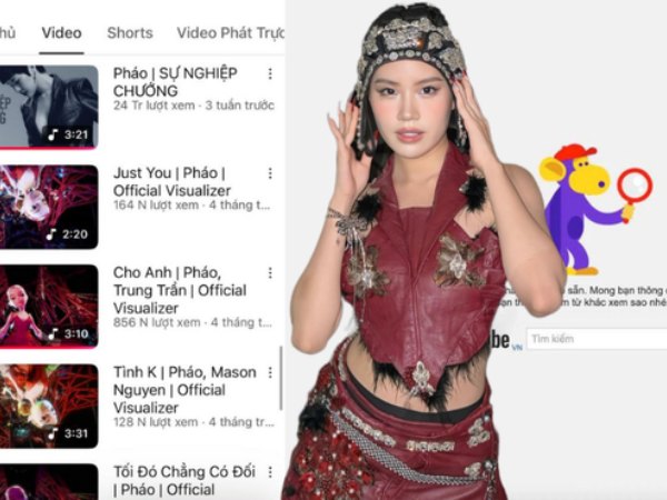 Kênh YouTube của Pháo Northside 'bay màu'