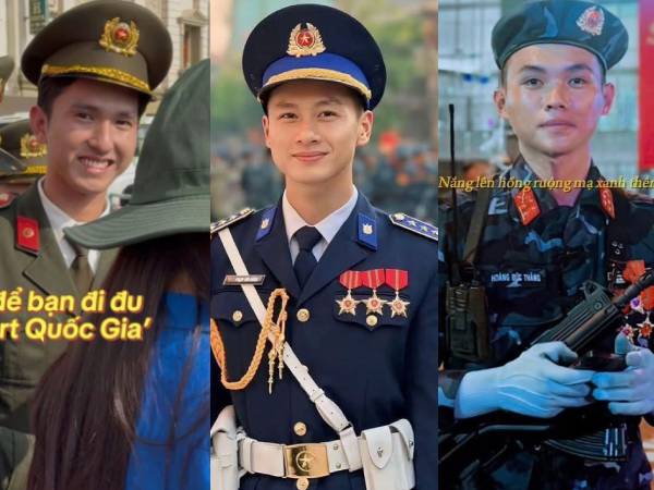 Hội quân nhân đẹp trai 'chiếm sóng' MXH: Cực phẩm quốc nội chưa bao giờ làm tôi thất vọng