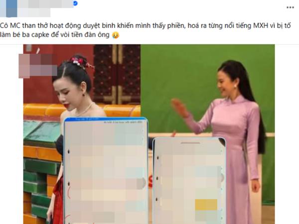 Xuất hiện loạt tin nhắn riêng tư được cho là của MC Bích Hồng bị ‘đào lại’ quá khứ là ‘tiểu tam’ gây chấn động