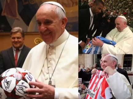 Đức Giáo hoàng Francis và tình yêu với 'trò chơi đẹp nhất'