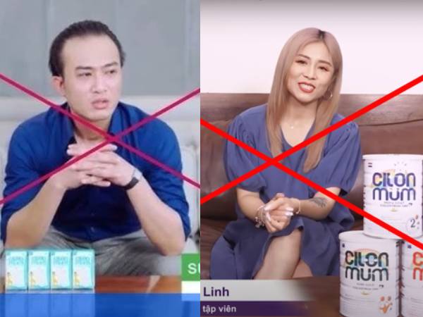 Vì sao chưa xử phạt Doãn Quốc Đam, MC Hoàng Linh quảng cáo sữa giả