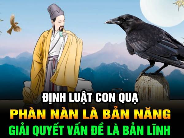 Người muốn thành công, nhất định phải nhớ 'định luật con quạ'