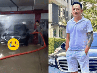 Căng: Duy Mạnh tung loạt clip hiện trường vụ cháy ô tô 5 tỷ đồng, đáp trả 1 thắc mắc của cư dân mạng