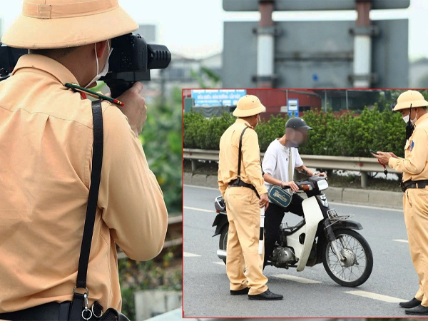 Phóng hơn 80 km/h, tài xế ở Hà Nội ngỡ ngàng nhận mức phạt ngang giá trị xe máy