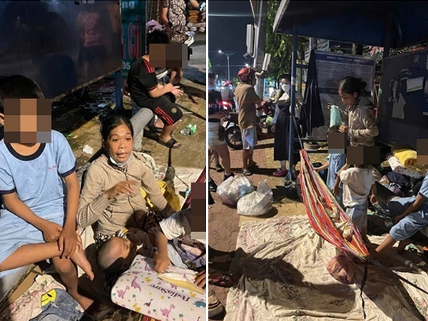 Bị chồng lấy hết tài sản, người phụ nữ dắt 4 con nhỏ ra trạm xe buýt ngủ: Đã có cách giải quyết