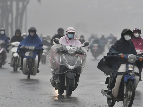Gió mùa đông bắc đang về, miền Bắc bắt đầu mưa lớn
