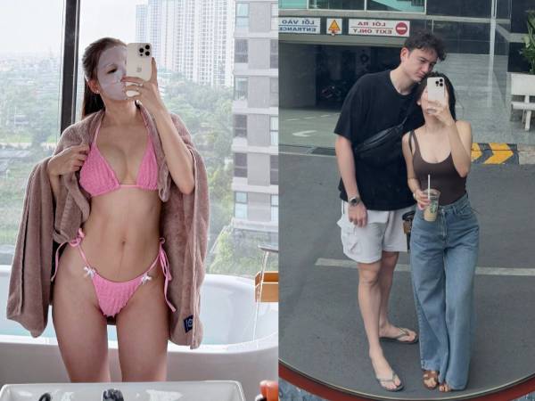 Yến Xuân tự tin diện bikini nóng bỏng sau 2 tháng sinh em bé, vóc dáng khi đi hẹn hò với Văn Lâm gây ngỡ ngàng
