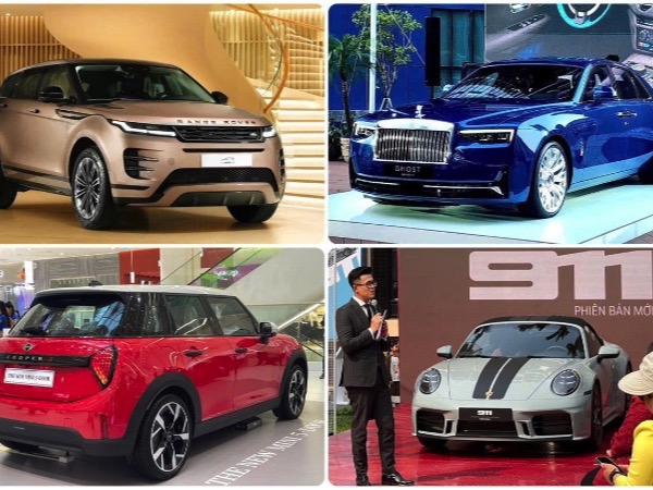 Nhìn lại loạt ô tô mới từ xe sang đến siêu sang ra mắt khách Việt đầu năm 2025
