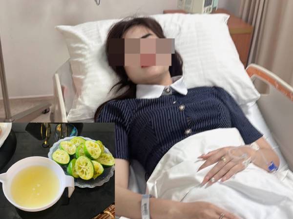 Sau một tháng uống 'chanh liều cao', người phụ nữ nhập viện gấp