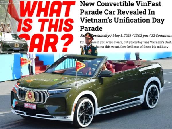 Khách nước ngoài thắc mắc mãi về xe diễu binh ở Việt Nam, chuyên trang xe của Mỹ giải đáp có chính xác?