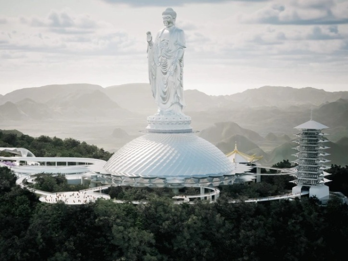 Việt Nam sắp có công trình lớn nhất thế giới tại khu du lịch tâm linh mới được đầu tư 35.000 tỷ đồng