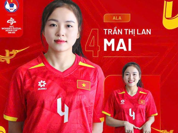 Bóng hồng futsal nữ Việt Nam gây sốt ở giải châu Á