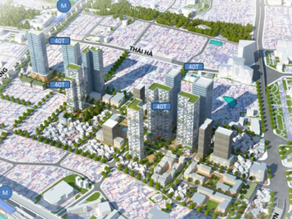 Hà Nội lấy ý kiến cải tạo 36 tòa nhà khu tập thể Vĩnh Hồ thành loạt nhà 40 tầng