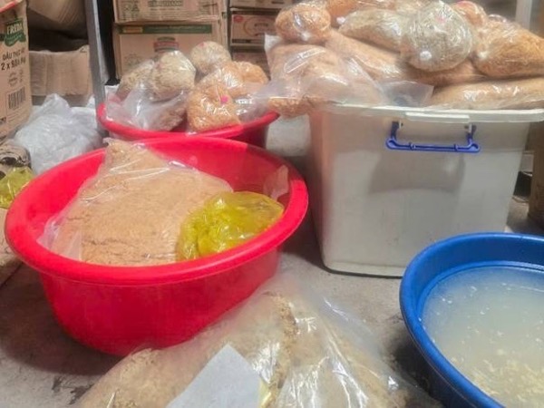 Ninh Bình: Phát hiện 100kg ruốc gà không nguồn gốc