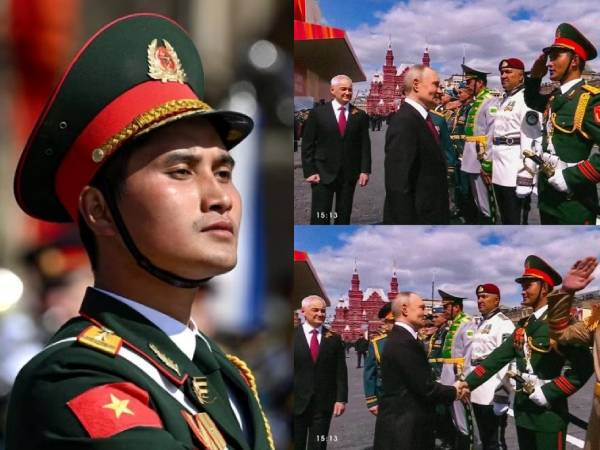 Tiết lộ câu nói của Trung úy QĐND Việt Nam vinh dự được bắt tay Tổng thống Putin ở Quảng trường Đỏ