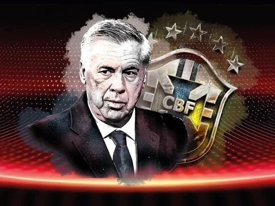 Ancelotti nhận lương kỷ lục, dẫn dắt Brazil với tham vọng cúp vàng thứ 6