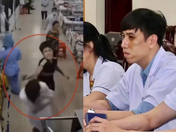 CĐM vừa xót xa vừa 'ứa gan' nhìn hình ảnh nam điều dưỡng mặt tím bầm nhận lời xin lỗi muộn màng