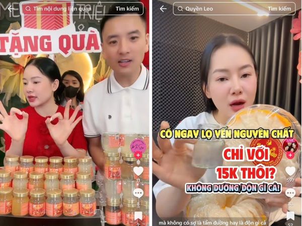 Tranh cãi chất lượng yến sào chỉ 15.000 đồng/hũ quảng cáo '99% nguyên chất'