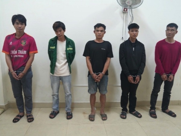 Vây bắt 5 đối tượng liên tiếp gây án chỉ trong 1 ngày