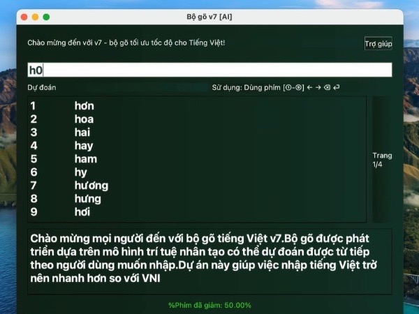 Chàng sinh viên phát triển bộ gõ tiếng Việt tích hợp AI