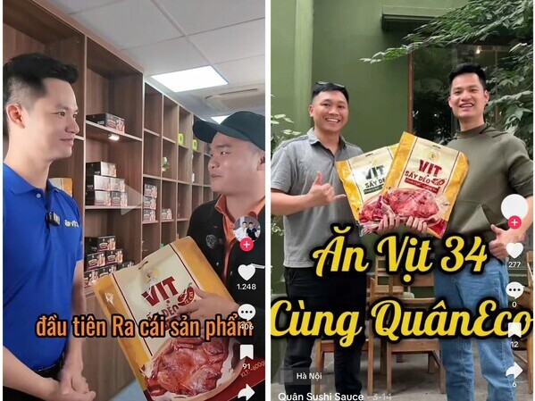 Ẩn video giữa nghi vấn vịt sấy dẻo nhập từ Trung Quốc, Vịt 34 nói: Dừng bán để điều chỉnh hương vị