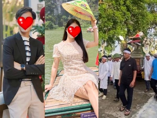 Gia đình tổ chức đám cưới đặc biệt cho cặp đôi đuối nước ở Cửa Lò, nghẹn ngào hình ảnh tang lễ